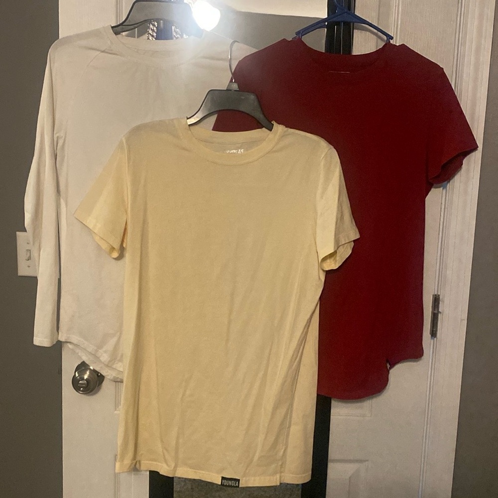 YoungLA fitted tee bundle